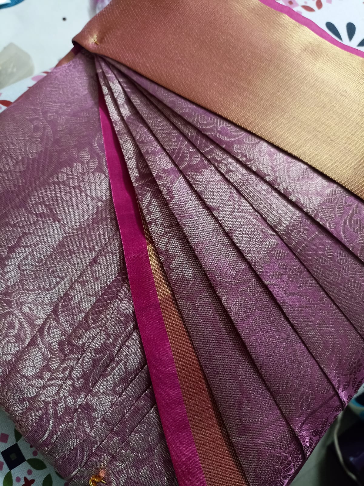 saree prepleating mogaippar