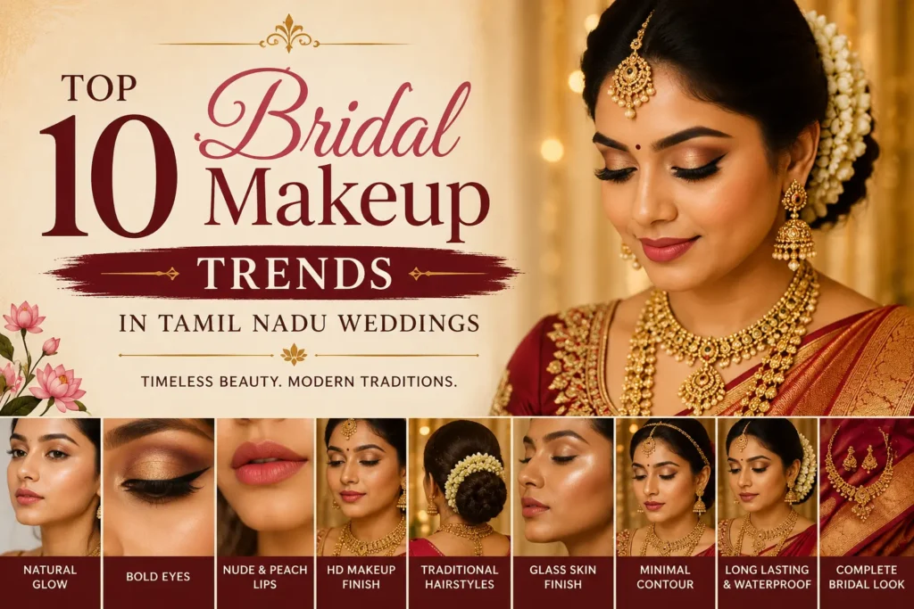 Top 10 Tamilnadu Bridal Makeup Trends
